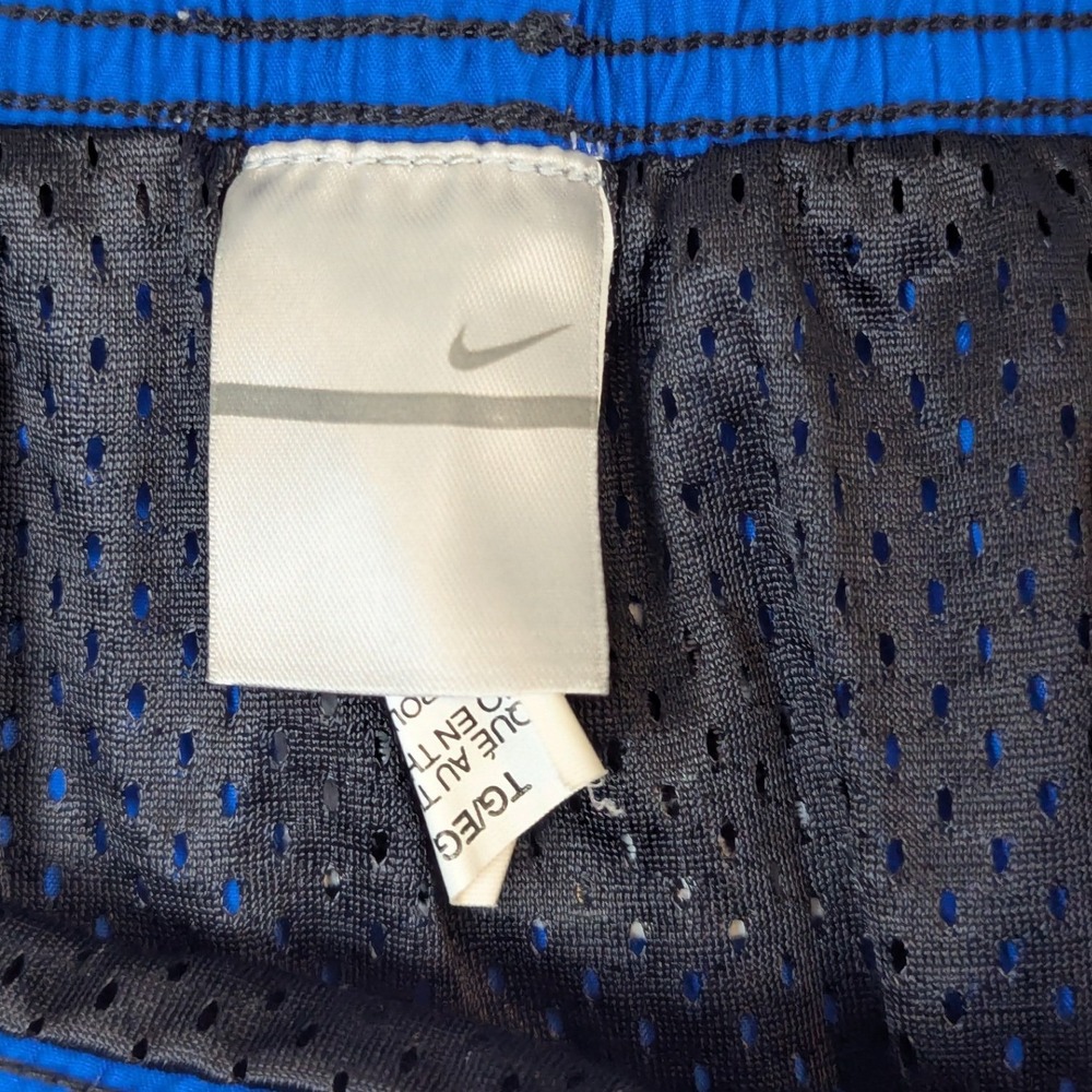 Lot of 2 Vintage Nike Silver Tag Shorts Mens XL Blue Black Mesh Lined Athletic - Picture 9 of 16